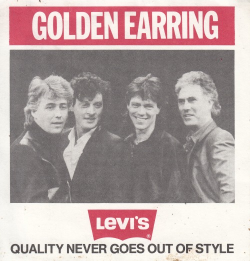 Golden Earring show ticket March 18 1988 Beverwijk - De Nieuwe Slof